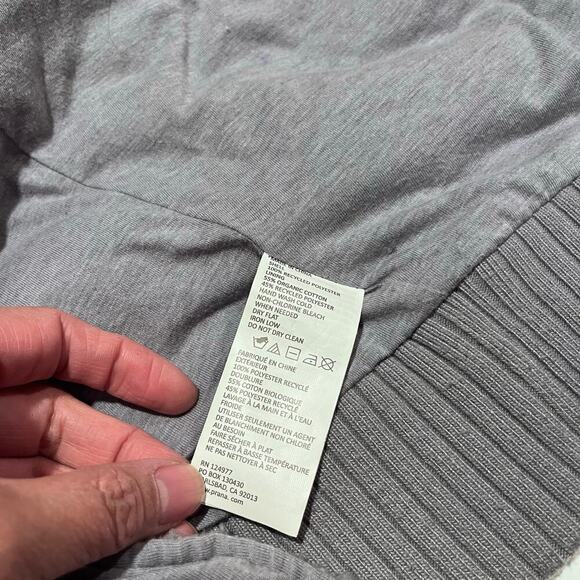 PRANA Permafrost Zip Up Sherpa Fleece Mock Neck Jacket Small ( J-285) - Picture 7 of 8